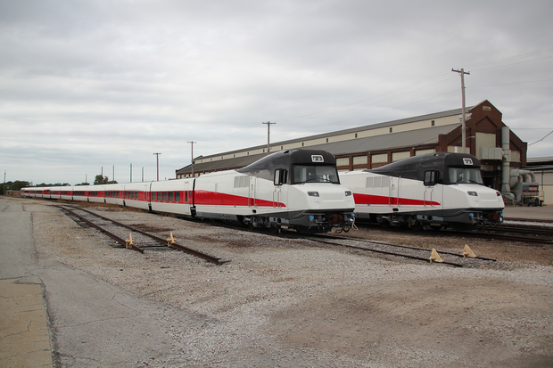 Trains intended for unbuilt Milwaukee-Madison high-speed rail line going to Nigeria