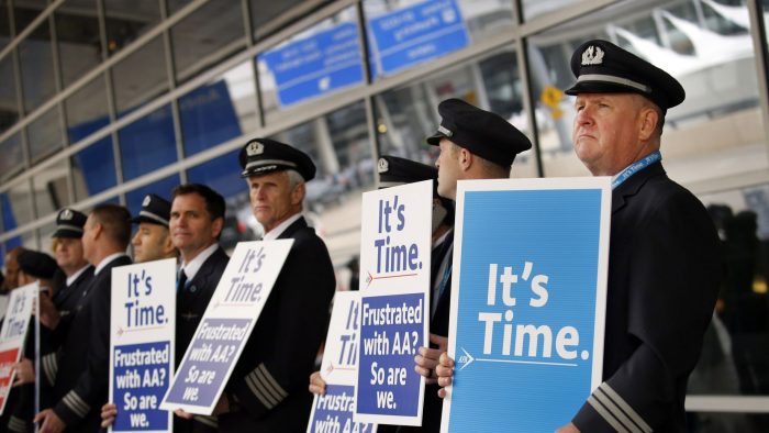 American Airlines pilots are protesting Thursday at DFW Airport. Here’s why