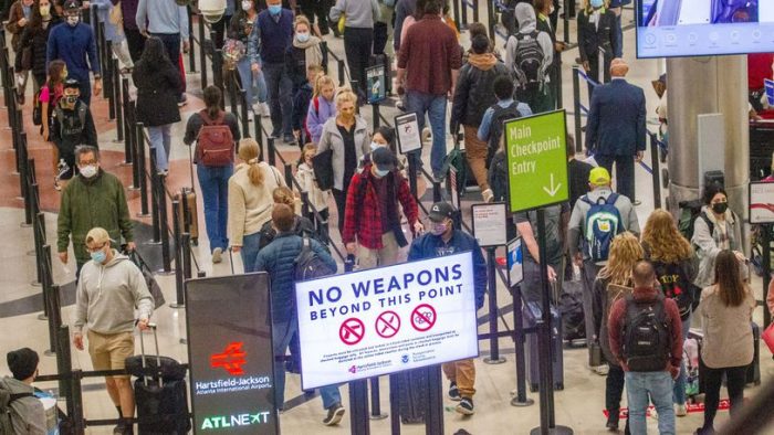 Hartsfield-Jackson No. 1 for guns caught at TSA checkpoints