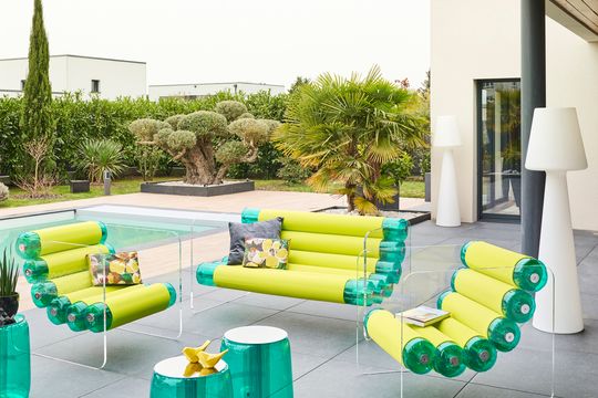 Can Inflatable Outdoor Furniture Ever Be Chic?